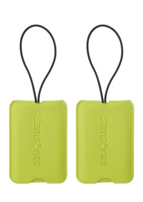 Samsonite 2 Pack Vinyl ID Tags