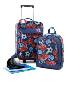 J Khaki 2-piece Luggage Set - Sports