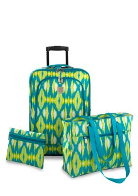 New Directions 3 Piece Luggage Set- Ikat
