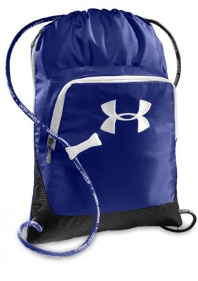 Under Armour Exeter Sackpack in Royal with Black