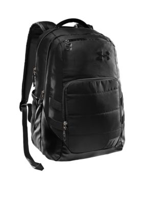 Under Armour Camden Backpack in Black with Charcoal