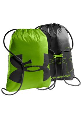 Under Armour Ozzie Sackpack in Hyper Green with Black