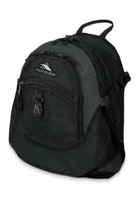 High Sierra Airhead Backpack Black Charcoal Mesh