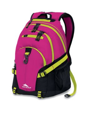 High Sierra Loop Backpack - Fuchsia Chartreuse