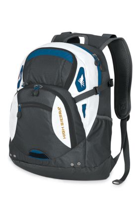 High Sierra Scrimmage Backpack - Charcoal Tech Hex
