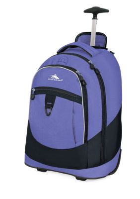 High Sierra Chaser Wheeled Backpack - Lilac Night