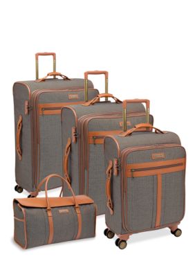 Hartmann Herringbone Luggage Collection - Terracotta Jacquard
