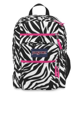 Jansport Big Student Backpack Miss Zebra