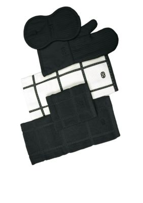 Calphalon Black Licorice Kitchen Textiles- Online Only
