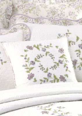 Kristen Quilted Decorative Pillow 18-in. x 18-in.