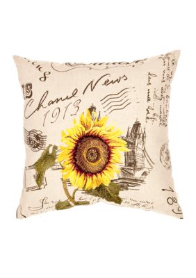 Spencer Sunflower Decorative Pillow
