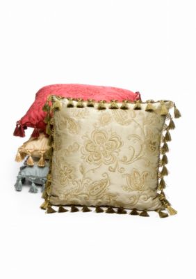 Spencer Tulip Paisley Decorative Pillow