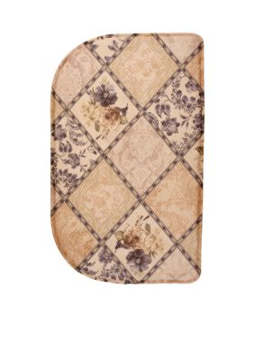 Bacova Mini Check Rebecca Slice Memory Foam Accent Rug