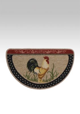 Bacova Cockle-Doodle-Do Accent Rug Slice