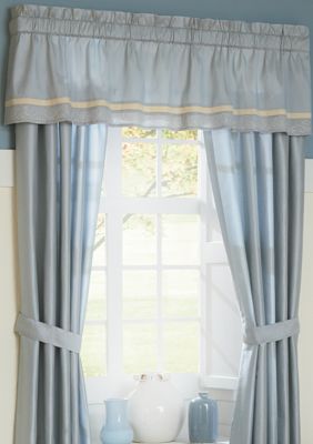 Diana Blue Valance 82-in. x 18-in.