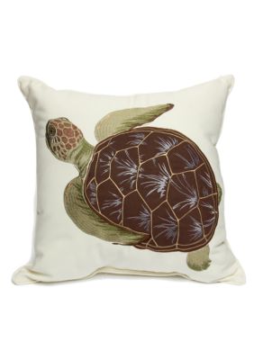 Home Fashion Int'l Sea Turtle Decorative Pillow
