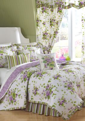 Waverly&reg; Sweet Violets Quilt Set Collection<br>
