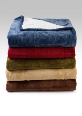 Stay @ Home Extra-Warmth Fleece Throw