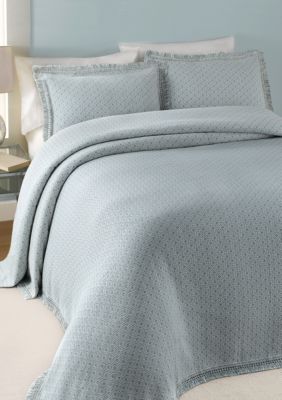 Lamont Home Elena Blue Bedspread Collection