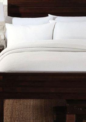 Lamont Home Basketweave Coverlet - Online Only
