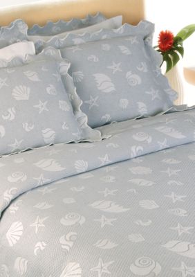 Lamont Home Sea Spray Coverlet