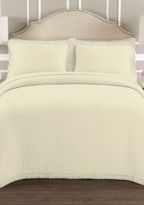 Lamont Home Valencia Ivory Bedspread Collection
