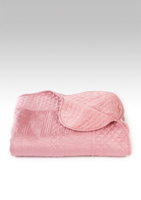 Home Accents&reg; Plush Quilted Throw-More Colors Available