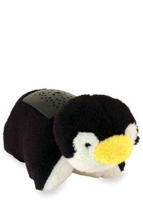 blue penguin pillow