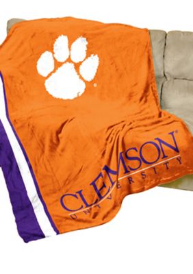 Logo Clemson UltraSoft Blanket