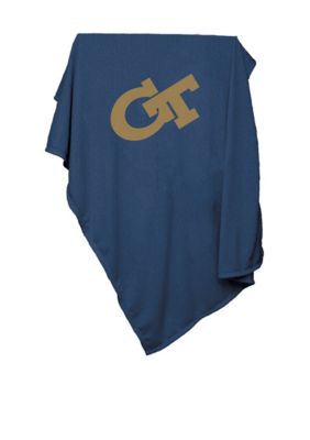 Logo Georgia Tech Sweatshirt Blanket