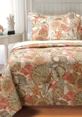 Out to Sea Multicolored Standard Sham 20-in. x 26-in.