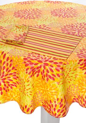 Calypso Sunflower Tablecloth 60-in. x 84-in.