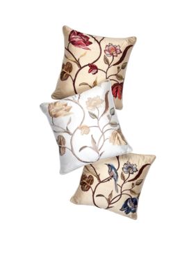 Biltmore For Your Home Embroidered Silk Decorative Pillow