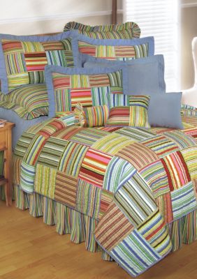 C&F Bright Stripes Quilt