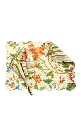 C&F Talia Placemat and Napkin - Online Only