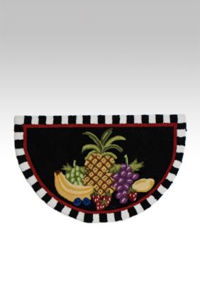 Nourison Pineapple Fruit Slice Accent Rug