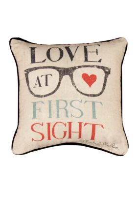 Manual Woodworkers Love at First Sight Decorative Pillow - Online Only