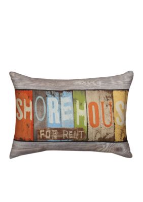 Manual Woodworkers Shorehouse Decorative Pillow - Online Only