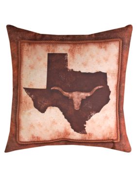 Manual Woodworkers Abilene Lone Star State Decorative Pillow
