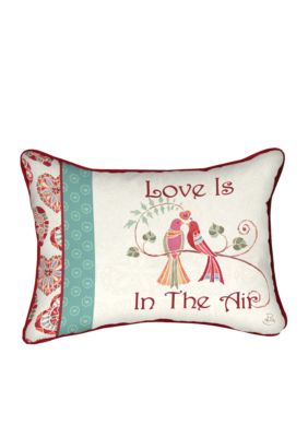 Manual Woodworkers Love is in the Air Decorative Pillow - Online Only