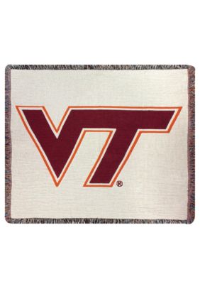 Manual Woodworkers Virginia Tech Hokies Tapestry Throw