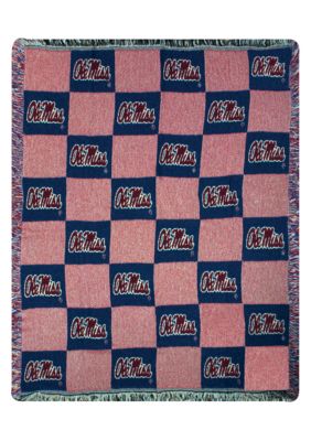 Manual Woodworkers Ole Miss Rebels Throw