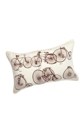 Newport Bicycles Decorative Pillow