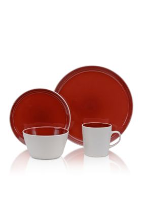 Oneida Colorburst 16-piece Set Cherry