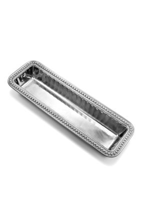 Wilton Armetale Flutes & Pearls Cracker Tray
