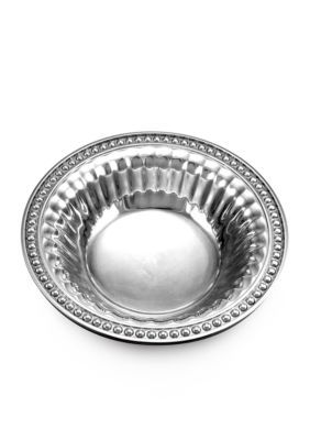 Wilton Armetale Flutes and Pearls Snack Bowl