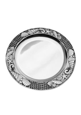 Wilton Armetale Seashore Large Round Tray