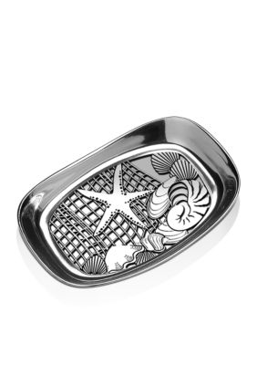Wilton Armetale Seashore Medium Bread Tray