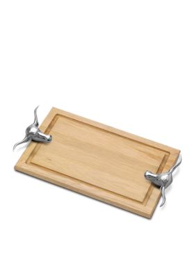 Wilton Armetale Texas Longhorn Cutting Board