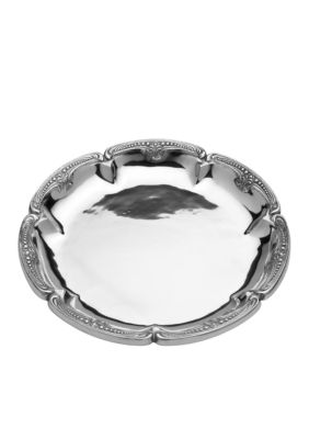 Wilton Armetale Belle Mont Large Round Tray